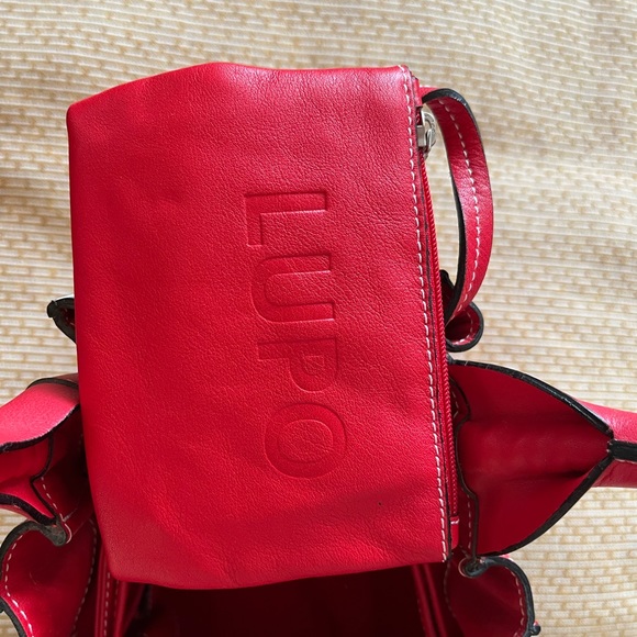 Like new genuine LUPO Barcelona leather bag - Picture 4 of 7